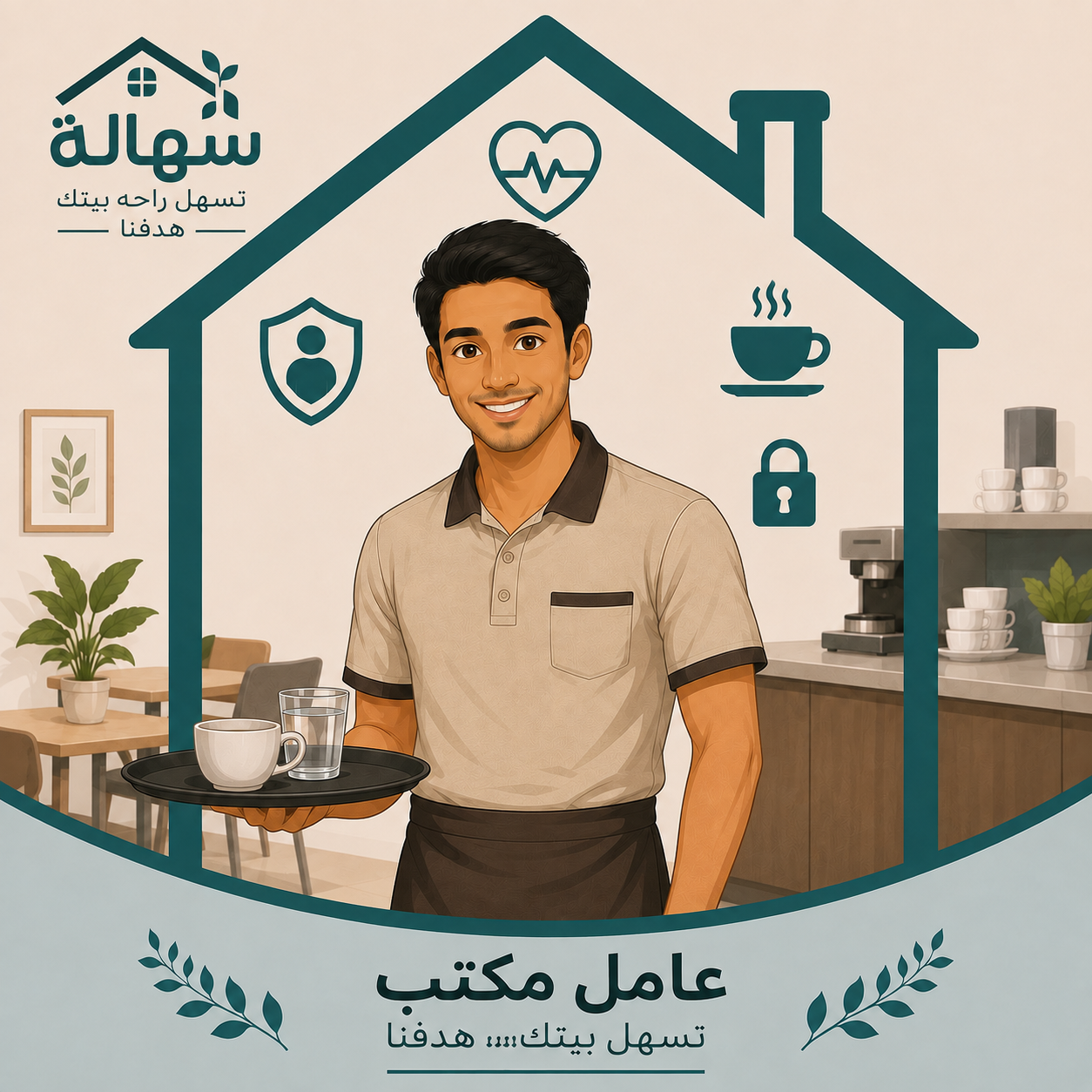 عامل مكتب